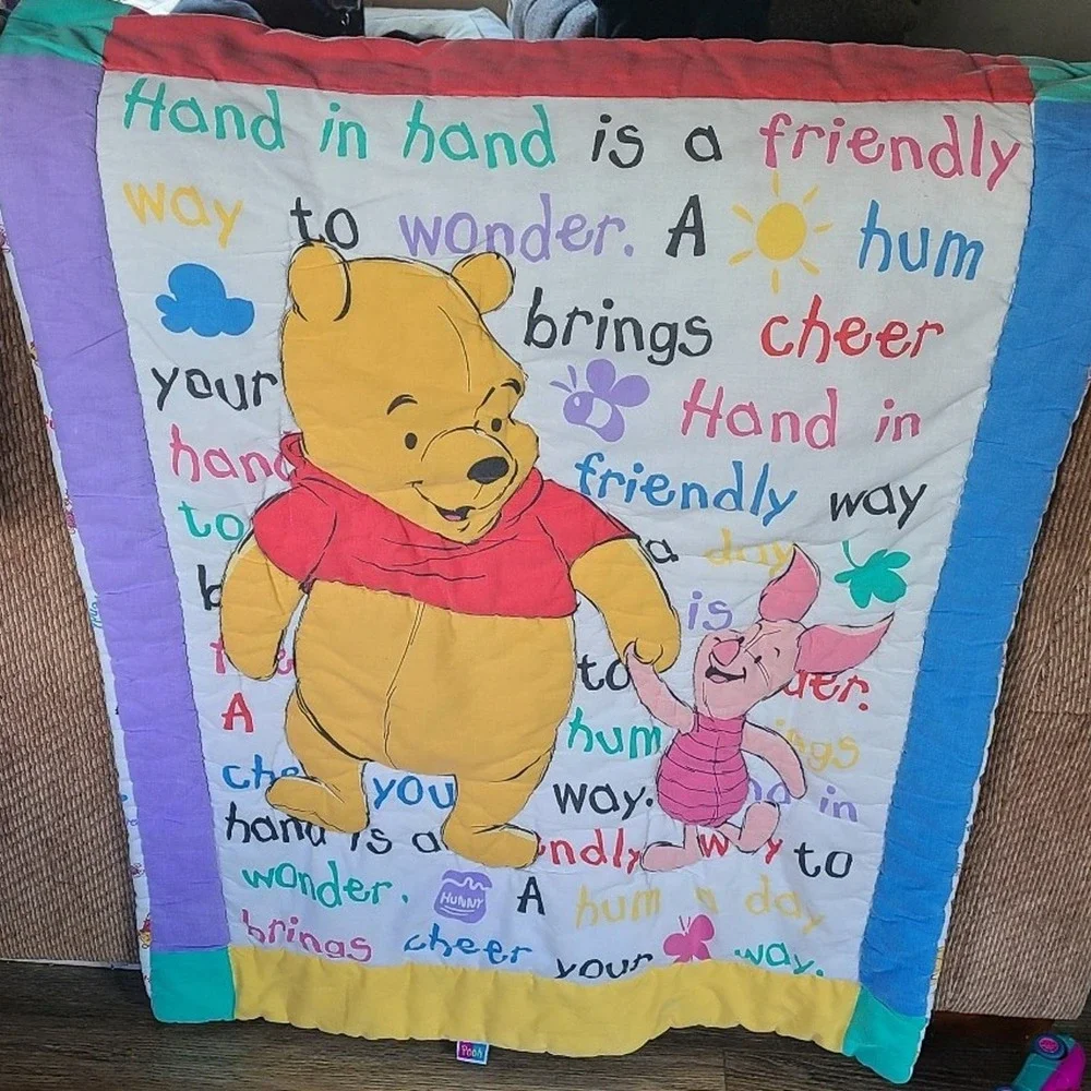 Vintage Winnie the Pooh bedding
